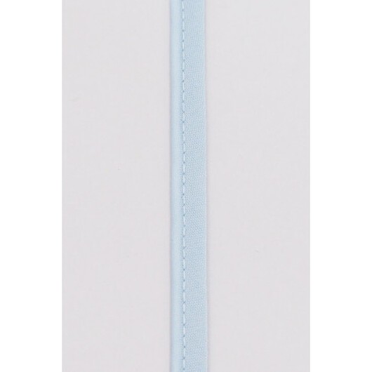 Passpoalband i Metermått Polyester/Bomull 300 Ljusblå 8mm - 50cm