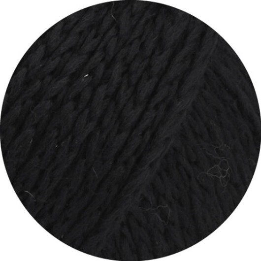 Lana Grossa Cool Merino Stort Garn 220 Svart