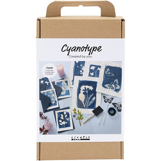 DIY Kit Cyanotypi, blå, 1 förp.