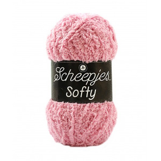 Scheepjes Softy Unicolor 483 Lys Rosa