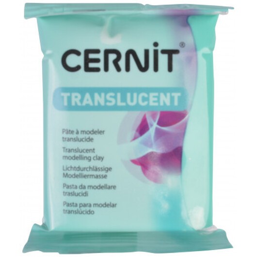 Cernit Modellera Transparent 132 Smaragdgrön 56g