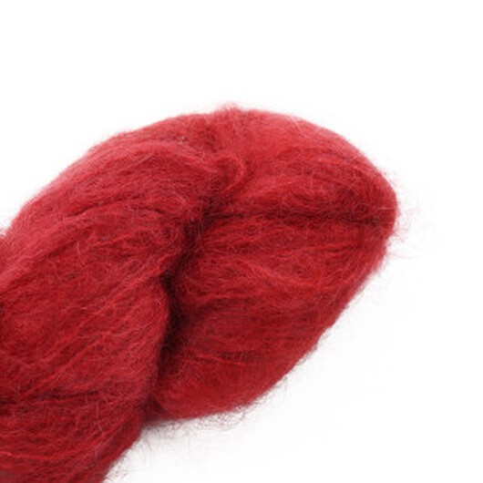 Cowgirlblues Fluffy Mohair Unicolor Chili Peppar