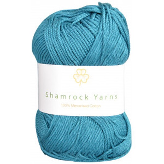 Shamrock Yarns Mercerised Cotton 132 Petrol