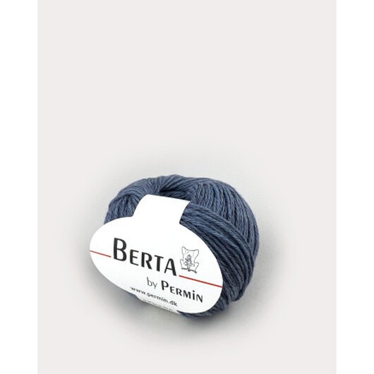 Permin Berta Garn 09 Ljus Denim