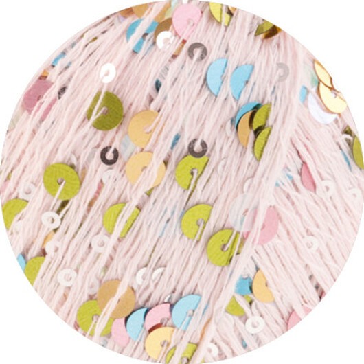 Lana Grossa Cosmo Garn 12 Ljus Rosa