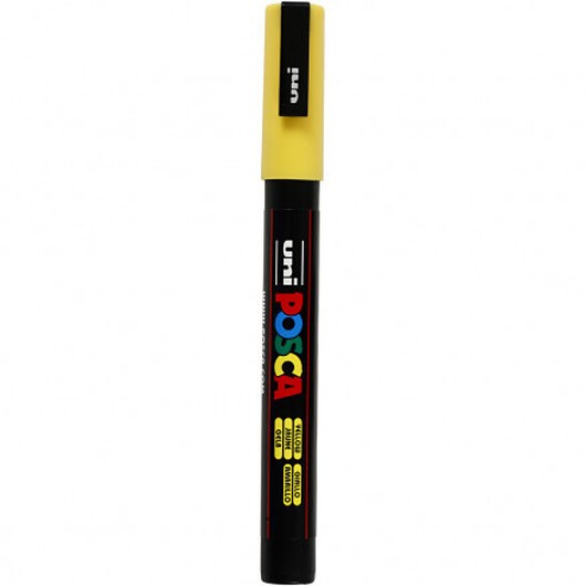 Posca Tusch, spets: 0,9-1,3 mm, PC-3M, 1 st., yellow