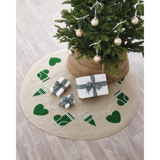 Permin Broderikit Hjärta och Strut Ø125 cm