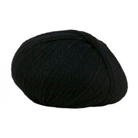 Hjertegarn Highland Fine Wool Garn 500 Svart