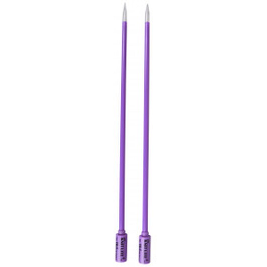 Knit Lite Stickor / Jumperstickor med ljus 33cm 6,50mm / 13in US10Â½ Lila