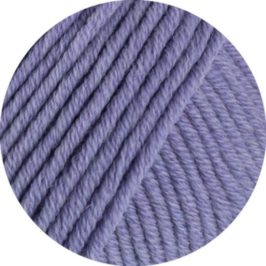 Lana Grossa Cool Wool Superbig Melange Garn 205 Lila Melange