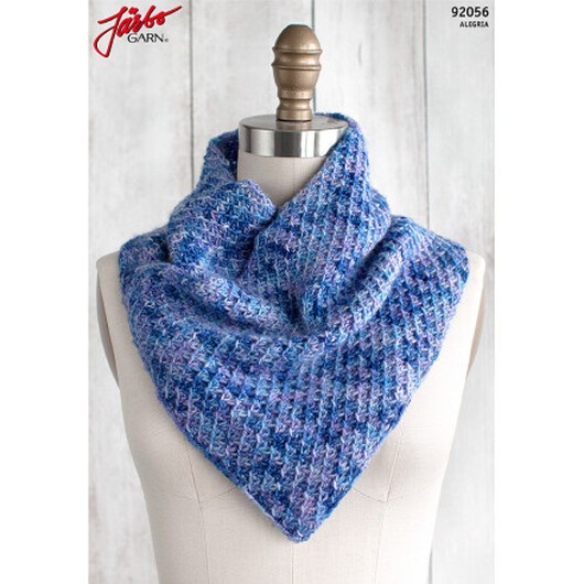 Racimo Cowl - Halsduk Stick-mönster 90x24cm