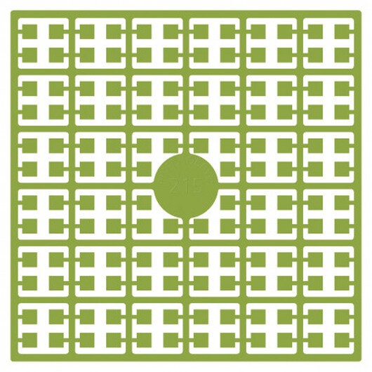 Pixelhobby Midi Pärlor 215 Mossgrön 2x2mm - 140 pixels