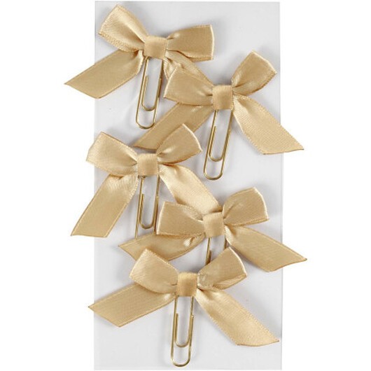 Gem, stl. 40x70 mm, guld, 5 st./ 1 förp.