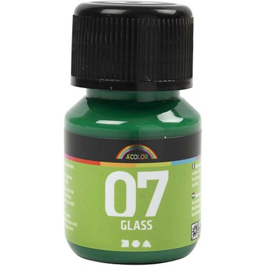 A-Color Glas, briljantgrön, 30 ml/ 1 flaska