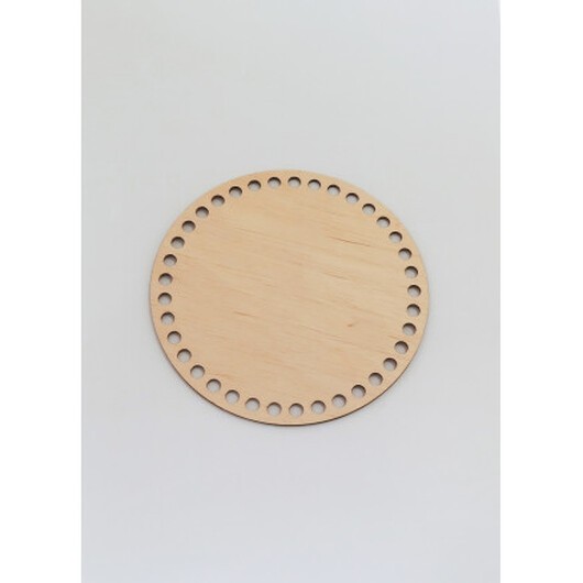 Väskbotten/Korgbotten Trä Ø17cm