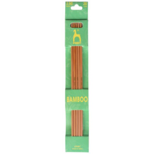 Pony Strumpstickor Bambu 20cm 3,50mm / 7.9in US 4
