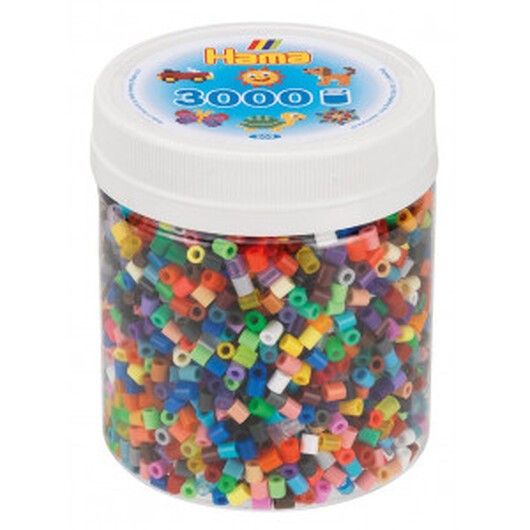 Hama Midi Pärlburk 209-69 Mix 68 - 3000 st.