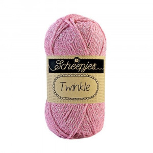 Scheepjes Twinkle Garn Glimmer 933 Rosa