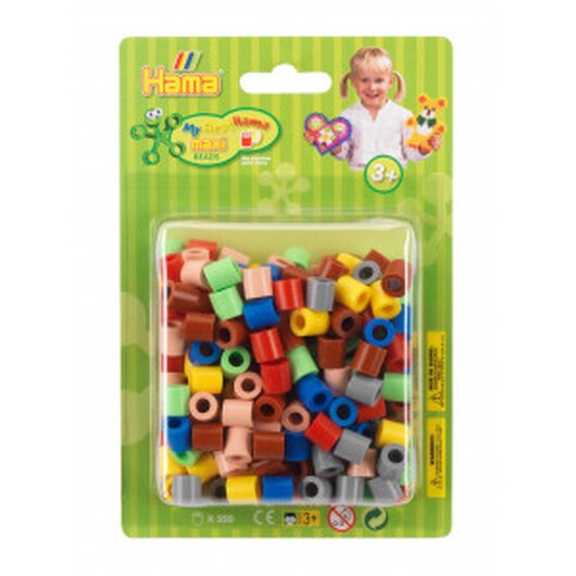 Â Hama Maxi Pärlpaket 8523 Mix 69 - 250 st.