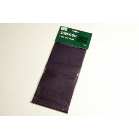 Silkespapper Mörkblå 50x70cm - 5 ark