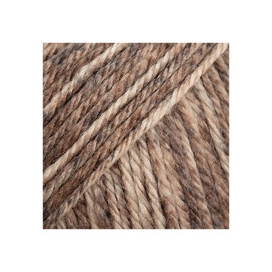 DROPS Fiesta Garn Print 30 Bränd mandel