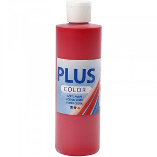 Plus Color Hobbyfärg, crimson red