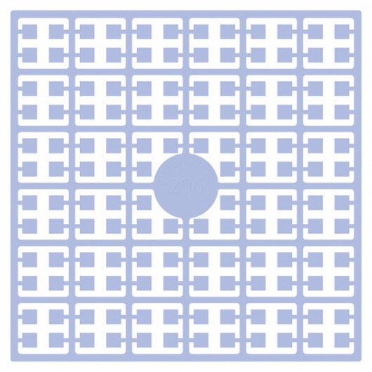 Pixelhobby Midi Pärlor 296 Extra ljus Delft Blå 2x2mm - 140 pixels