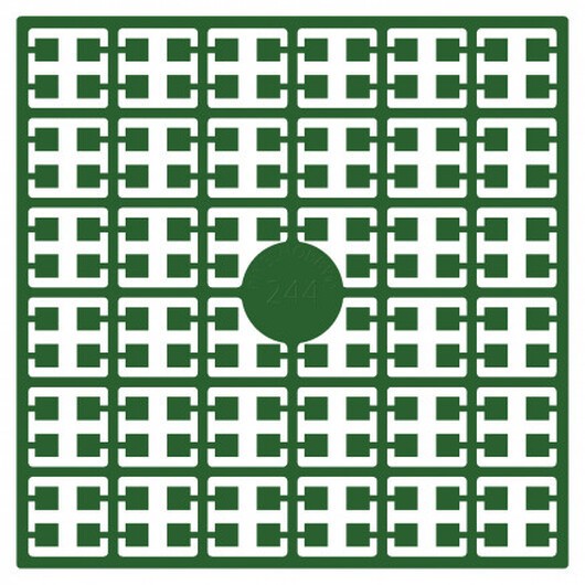 Pixelhobby Midi Pärlor 244 Ljus Julgrön 2x2mm - 140 pixels