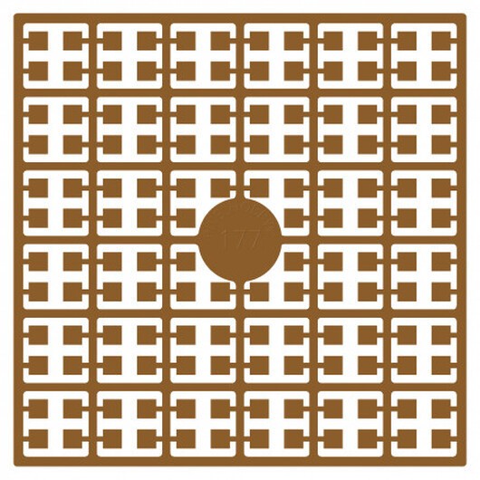 Pixelhobby Midi Pärlor 177 Ljusbrun 2x2mm - 140 pixels
