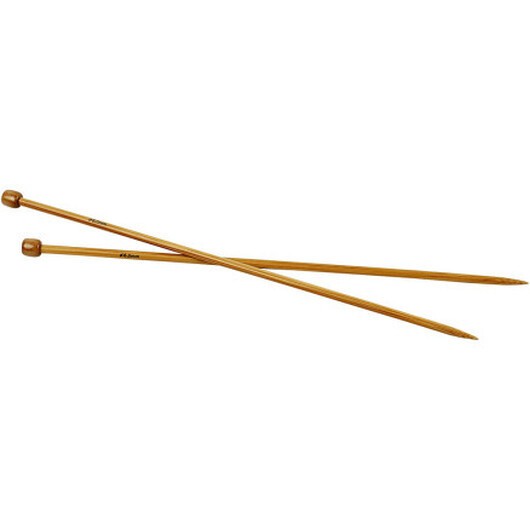 Stickor, L: 35 cm, storlek 6 mm, 1 par