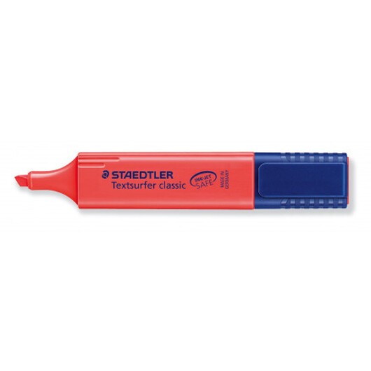 Staedtler Textsurfer Classic Ãverstrykningspenna Röd 1-5 mm - 1 st.