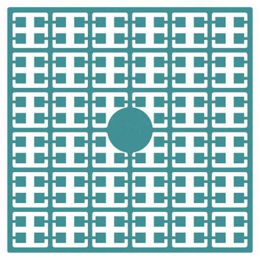 Pixelhobby Midi Pärlor 370 Ljus Sjögrön 2x2mm - 140 pixels