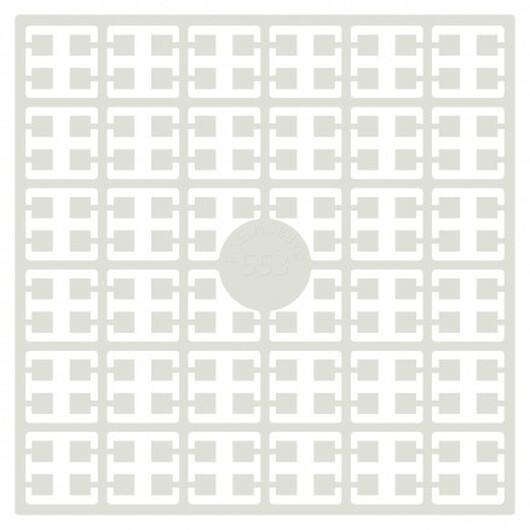 Pixelhobby Midi Pärlor 553 Väldigt ljus Mocka Brun 2x2mm - 140 pixels