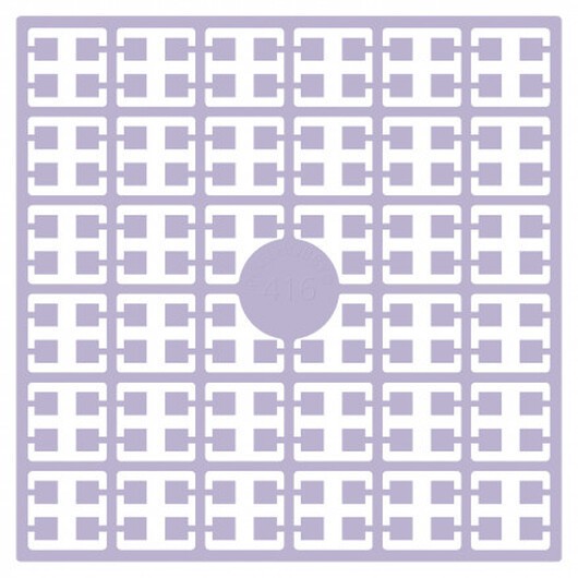 Pixelhobby Midi Pärlor 416 Ljus Dov Lila 2x2mm - 140 pixels