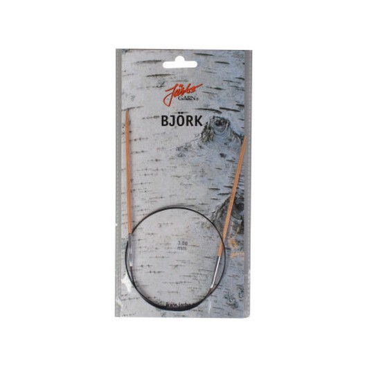 Järbo Björk Rundstickor Björk 60cm 3,00mm / 23.6in US2Â½