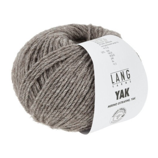 Lang Yarns Garn Yak 26 Beige Melange