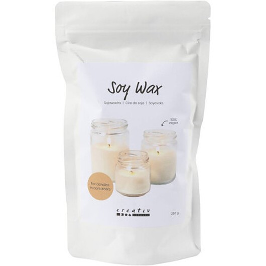 Sojavax, För ljus i behållare, cream, 250 g/ 1 förp.