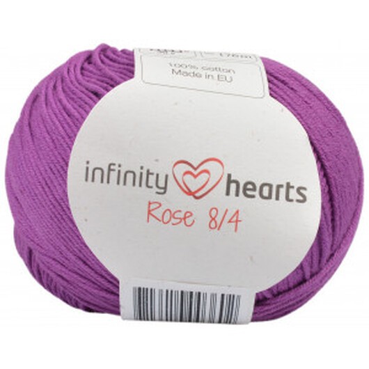 Infinity Hearts Rose 8/4 Garn Unicolor 65 Ljung