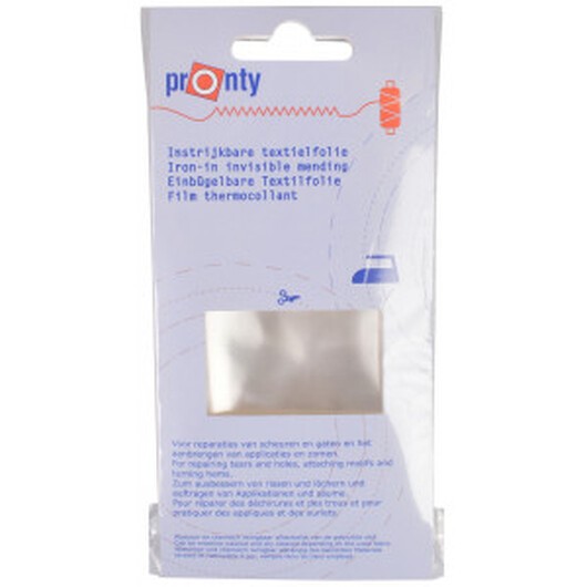 Reparationsfilm Transparent till att stryka fast 40x50cm