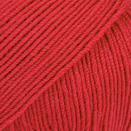 Drops Baby Merino Garn Unicolor 16 Röd