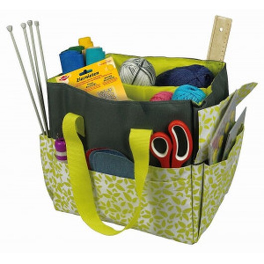 Kleiber Handarbetsväska/Symaskinsväska Grön 34x29x25cm