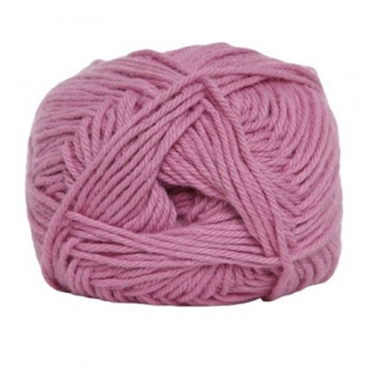 Hjertegarn Cotton nr. 8 Garn 520 Violett