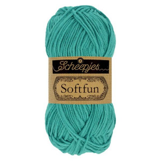 Scheepjes Softfun Garn Unicolor 2647 Capri