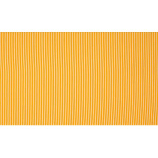Minimals Bomullspoplin Tyg Print 331 Stripe Yellow 145cm - 50cm