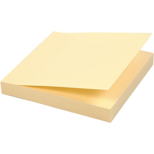 Post-it-lappar, stl. 75x75 mm, 12 st./ 1 förp.