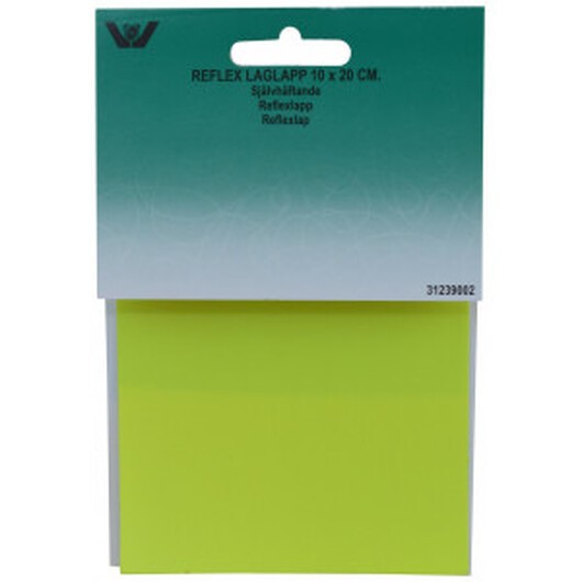 Reparationslapp Självhäftande Reflex Gul 10x20 cm - 1 st.