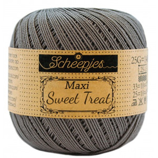 Scheepjes Maxi Sweet Treat Garn Unicolor 242 Metal Grey