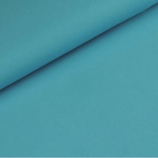 Bomullsjersey enfärgat tyg 155cm 012 Aqua - 50cm