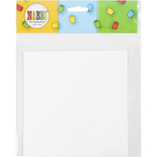 Strykark, storlek 16x16 cm, klar, transparent, 8 ark/1 frp.