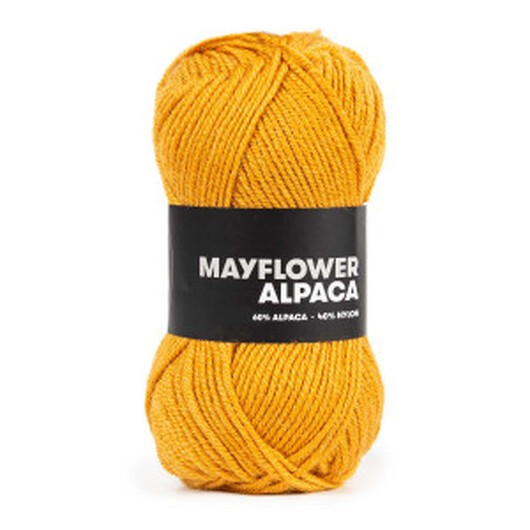 Mayflower Baby Alpaca Garn 13 Gyllengul